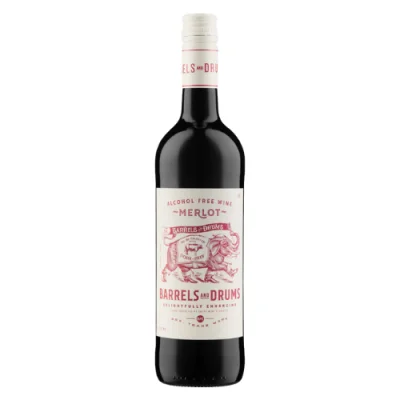 OUTLET - BARRELS & DRUMS MERLOT  - uszkodzona etykieta