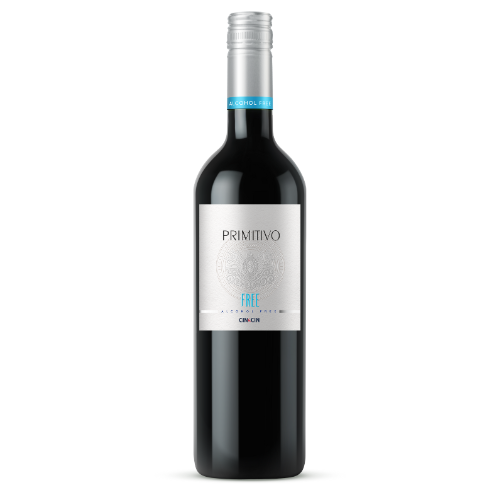 OUTLET - CIN CIN PRIMITIVO - czerwone, półwytrawne - 750ml - USZKODZONA ETYKIETA