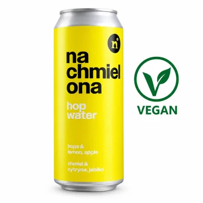 NACHMIELONA - CHMIEL + CYTRYNA + JABŁKO - PUSZKA - 500ml